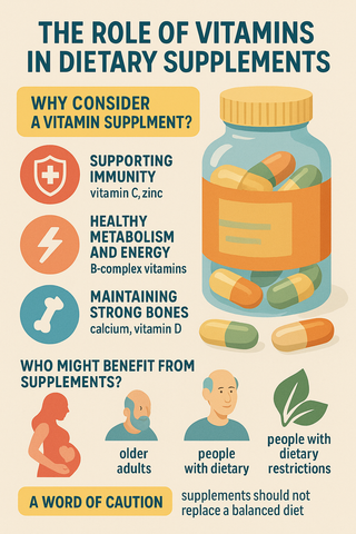The Role of Vitamins in Dietary Supplements