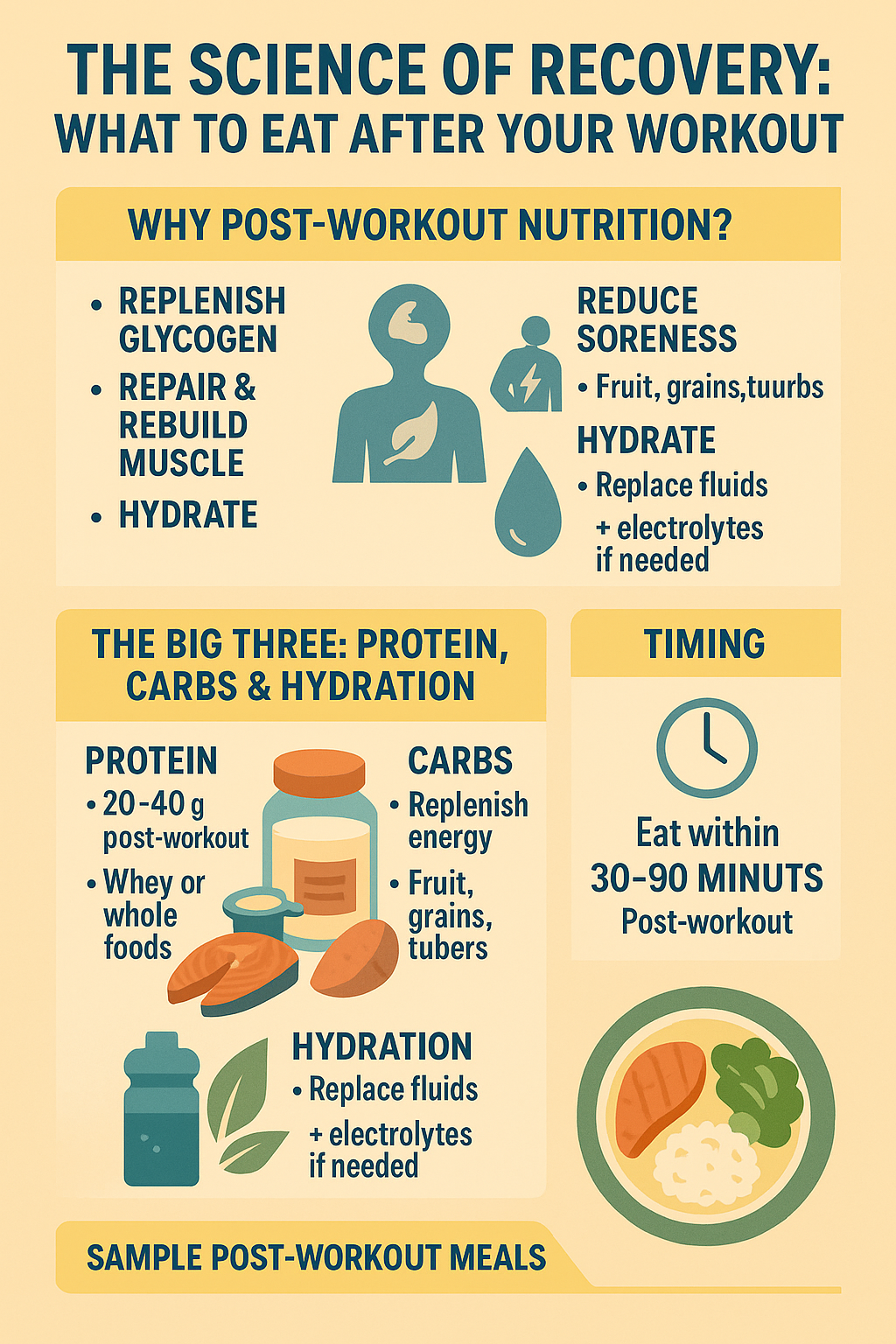 The Science of Recovery: What to Eat After Your Workout