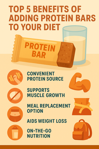 Top 5 Benefits of Adding Protein Bars to Your Diet