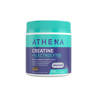 Athena Creatine + Electrolytes Unflavoured 270G