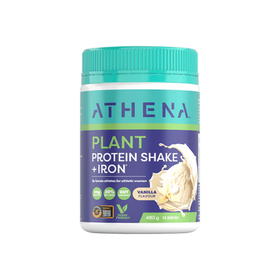 Athena Plant Protein Shake + Iron Vanilla 480G