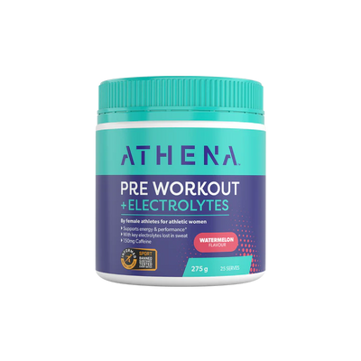 Athena Pre Workout + Electrolytes Watermelon 275G