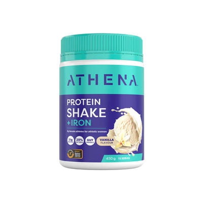 Athena Protein Shake + Iron Vanilla 450G