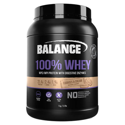 Balance 100% Whey Cookies & Cream 1KG