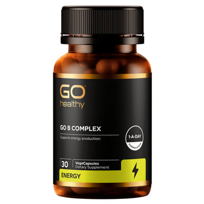 GO Healthy GO B Complex 30 VegeCaps